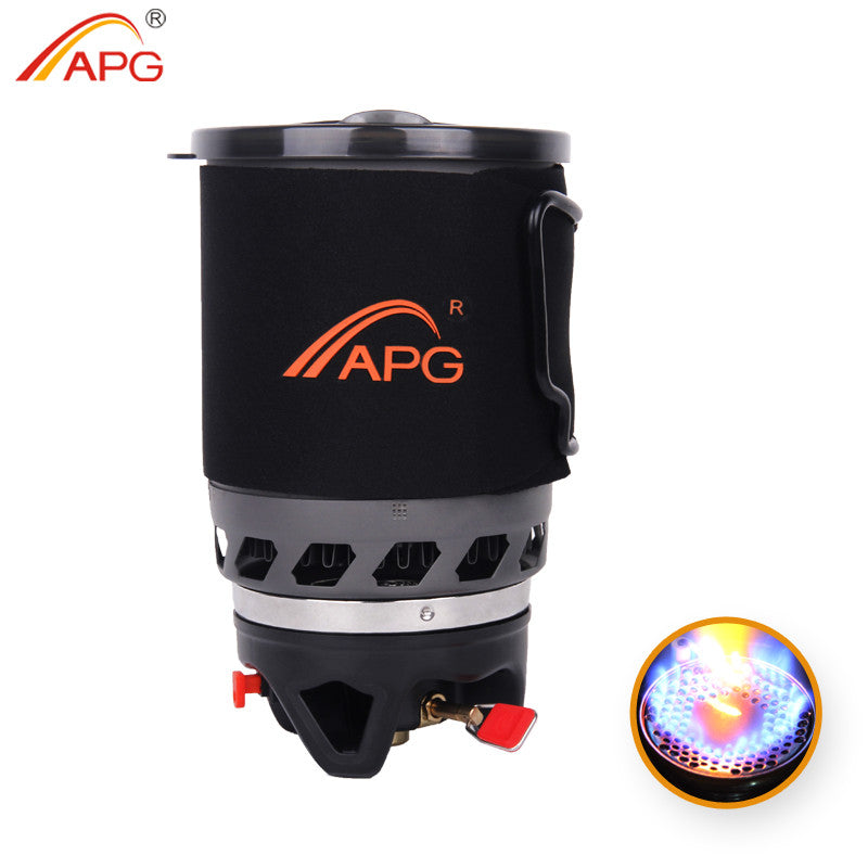 APG 900ml camping gas stove fires cooking System and portable gas burners