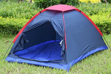 Two Person Water Resistance Outdoor Camping Tent Kit Professional Fiberglass Pole Tent With Carry Bag For Hiking Traveling