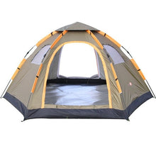 Instant Family Tent - 6 Person Large Automatic Pop Up Waterproof for Outdoor Sports Camping Hiking Travel Beach Tents barraca.