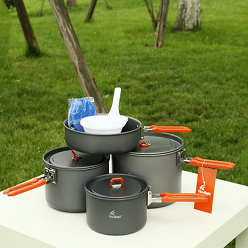 Hot Sale Fire Maple Feast-5 Cutlery Set 4-5 Person Camping Pot Set Outdoor Team Hiking Picnic Cooking Cookware Sets 1034g