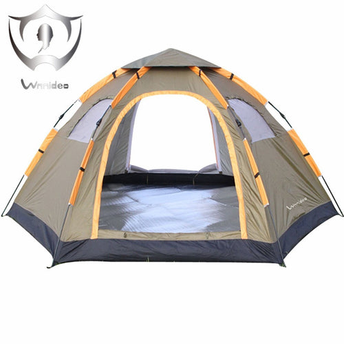 Instant Family Tent - 6 Person Large Automatic Pop Up Waterproof for Outdoor Sports Camping Hiking Travel Beach Tents barraca.