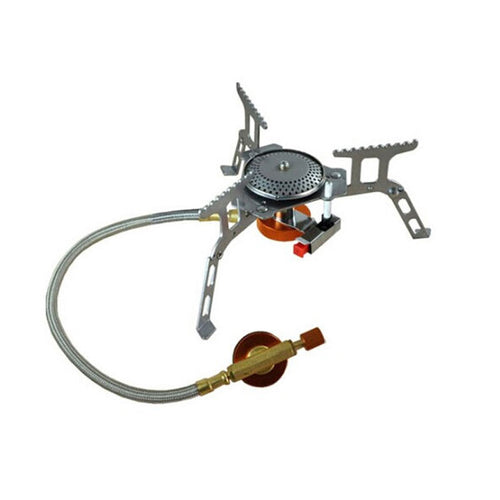 Mini Camping Stove Portable Igniter Gas Stove Outdoor Folding 3500W Camping Equipment For Picnic Hiking
